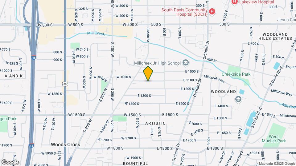 4 E 1100 S, Unit Basement Map and Location Details