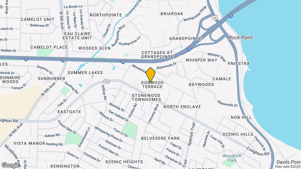 7225 Dogwood Terrace Dr Map and Location Details