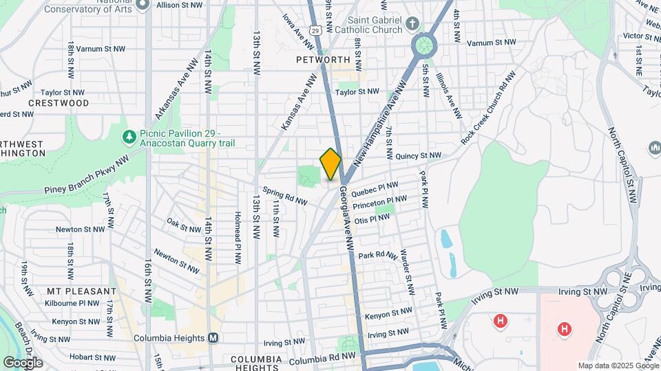 3701 9th St NW Map and Location Details