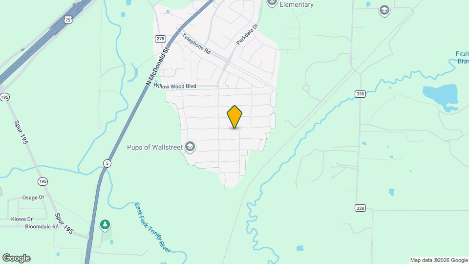 1224 Hoyt Dr Map and Location Details