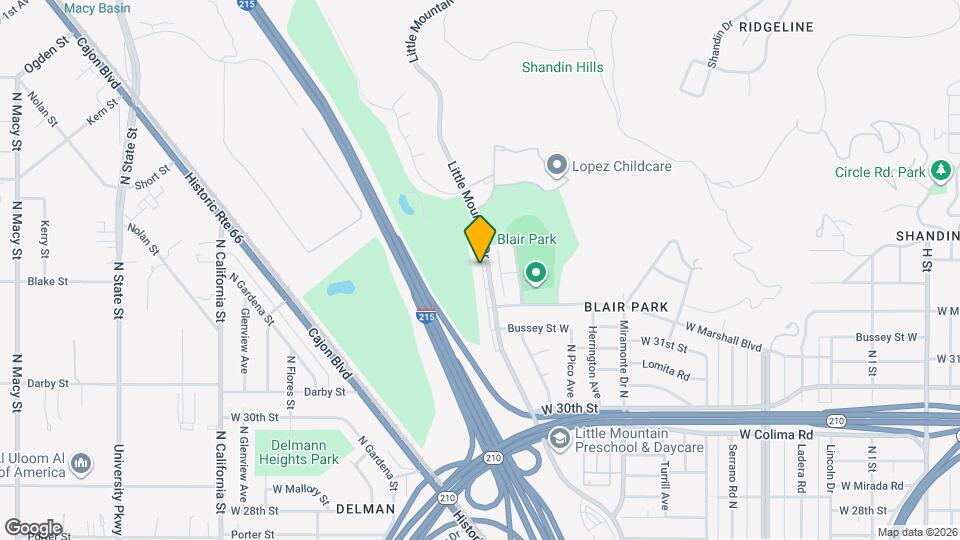 3260 Little Mountain Dr Map and Location Details