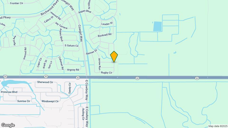 1456 Rugby Cir Map and Location Details