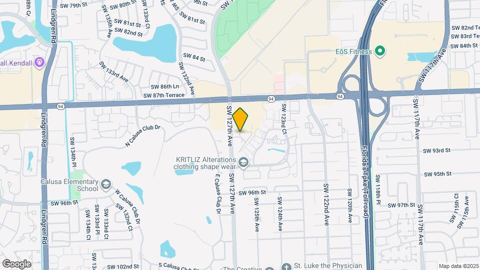 12615 SW 91st St Map and Location Details