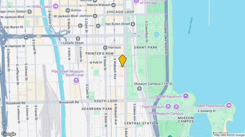 Sentral Michigan Avenue Mapa y Detalles de la Ubicación