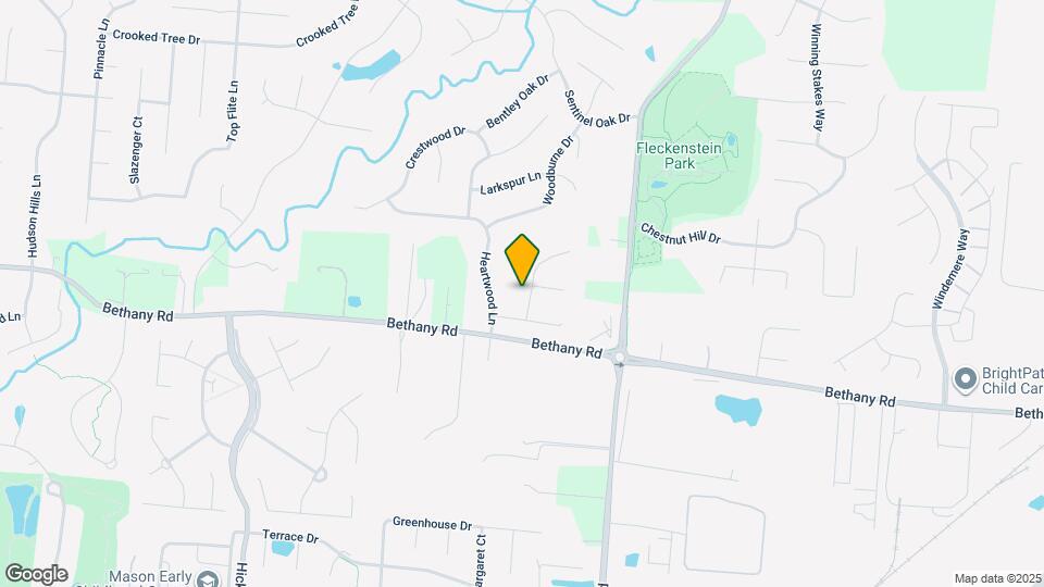 3907 Lost Willow Dr Map and Location Details