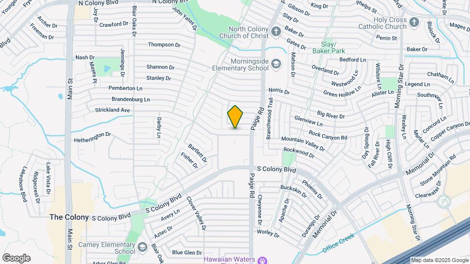 5329 Strickland Ave Map and Location Details