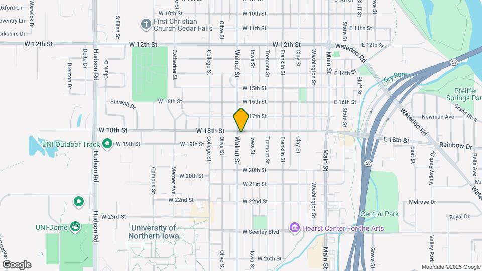 622 W 18th St Map and Location Details