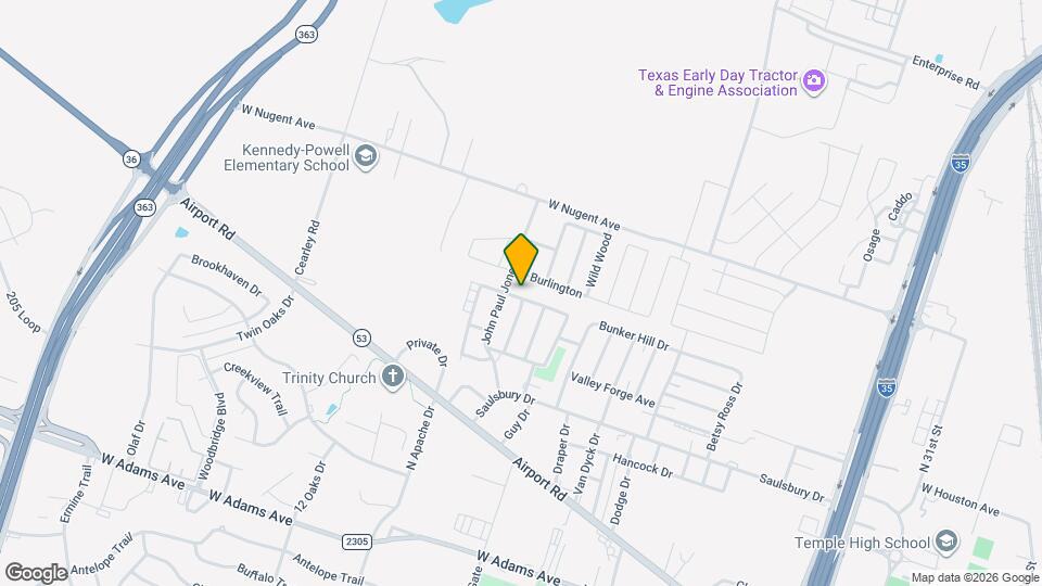 3106 Trenton Dr Map and Location Details