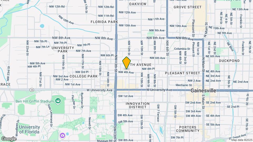 1212 NW 4th Ave Map and Location Details