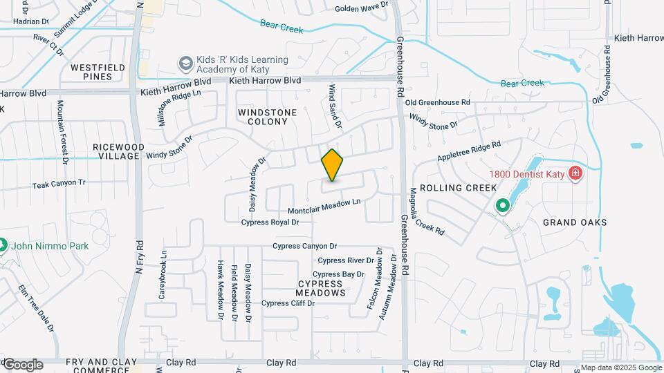 19314 Cypress Peak Ln Map and Location Details