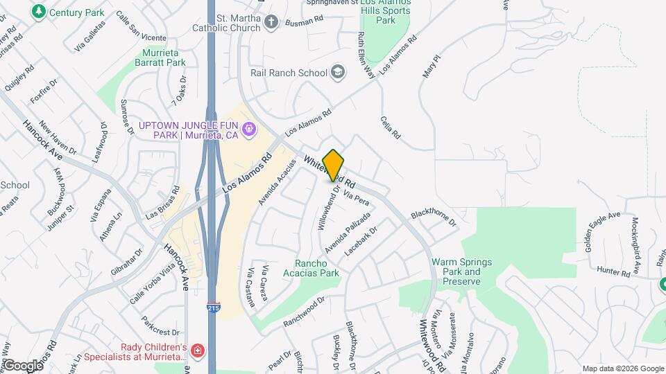 39567 Willowbend Dr Map and Location Details