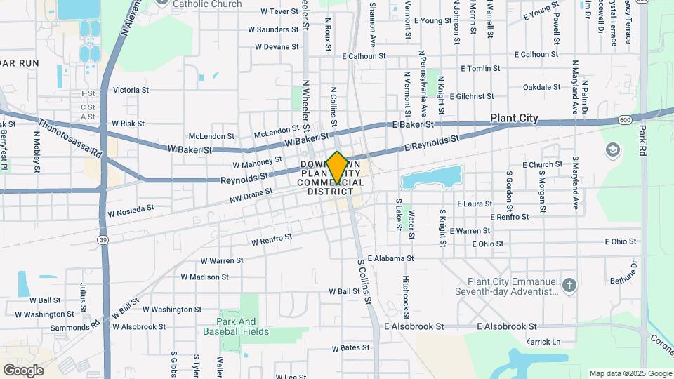 102 S Evers St Map and Location Details
