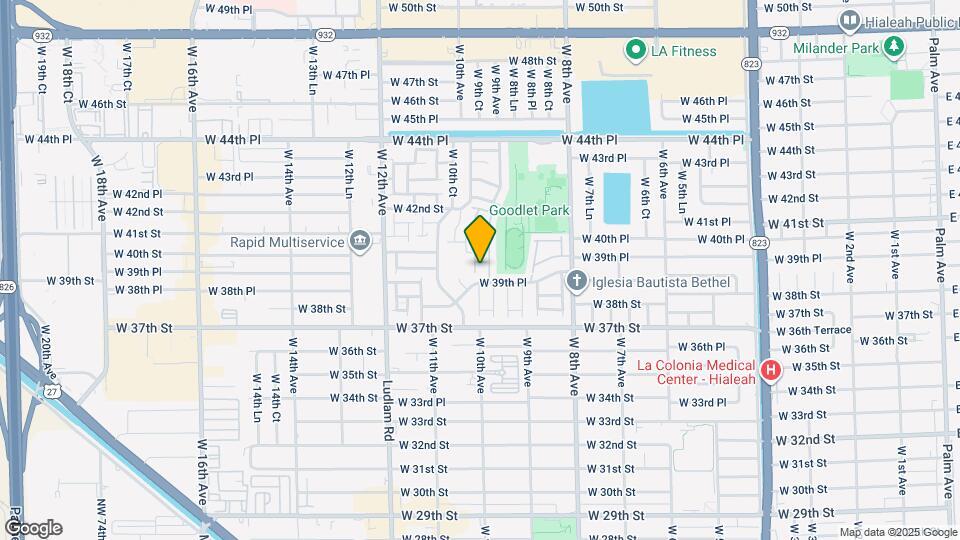 3973 W 9th Ln Map and Location Details