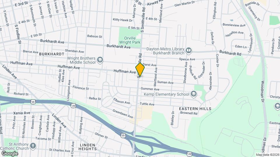 624-626 S Smithville Rd Map and Location Details