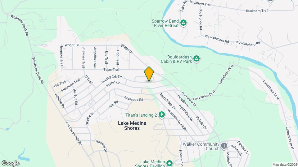 380 Brushy Crk Trl Map and Location Details