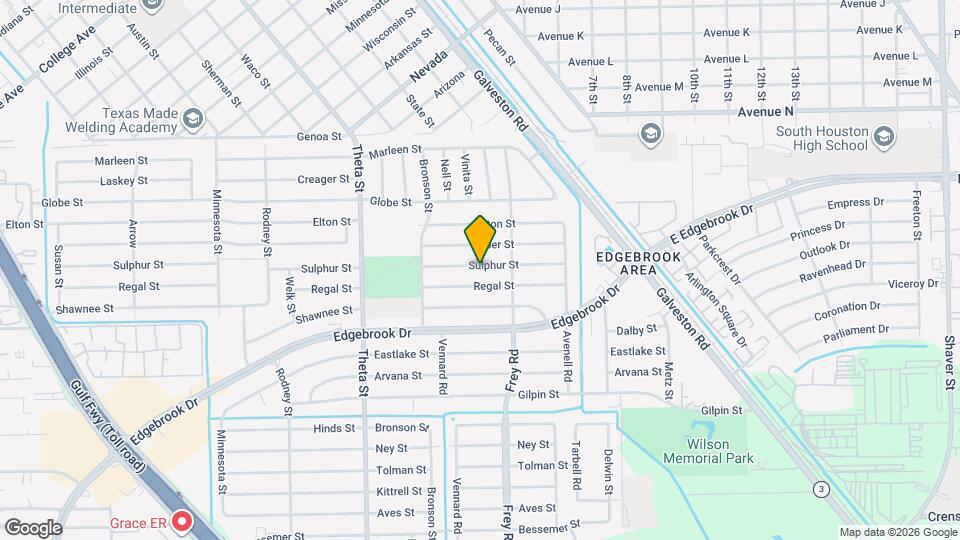 626 Sulphur St Mapa y Detalles de la Ubicación