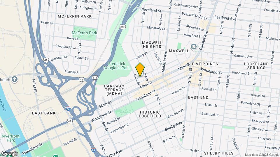 802 Ramsey St Map and Location Details