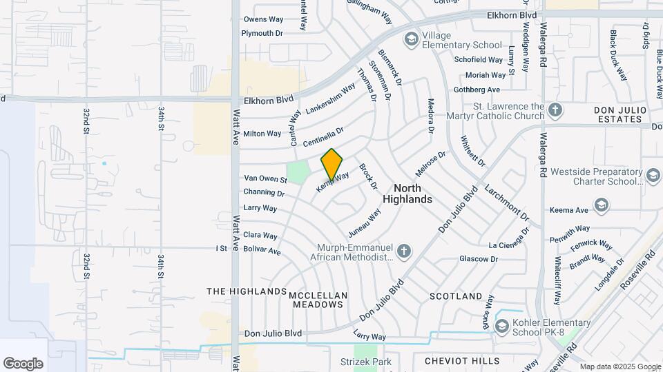6534 Kemp Way Map and Location Details