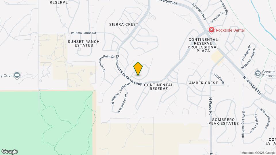 8069 N Painted Feather Dr Map and Location Details