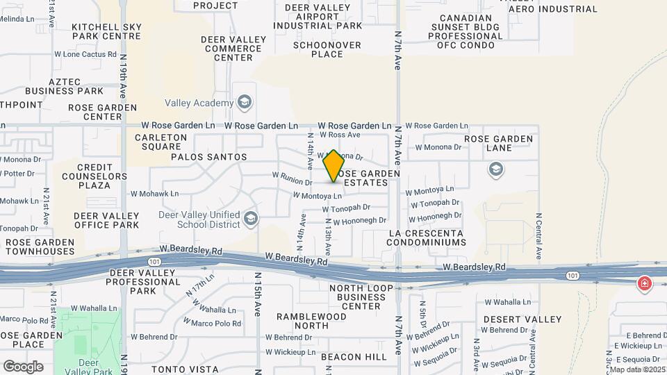 1113 W Runion Dr Map and Location Details