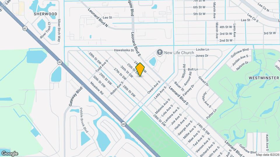 5135 25th St SW Map and Location Details