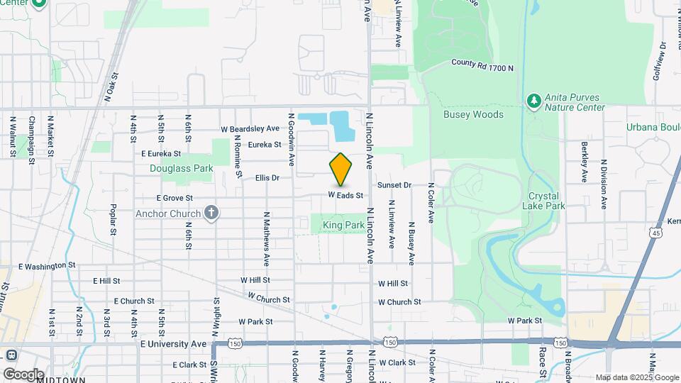 916 W Eads St Map and Location Details
