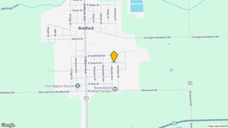 404 Moody Ave Map and Location Details