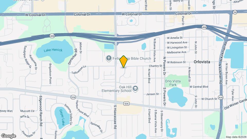 6615 Chantry St Map and Location Details