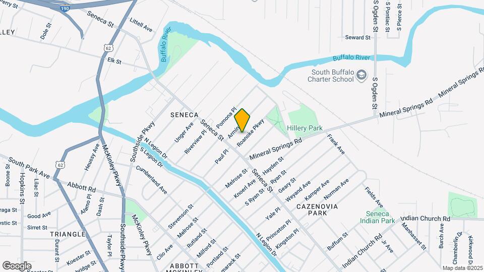 34 Roanoke Pkwy Map and Location Details
