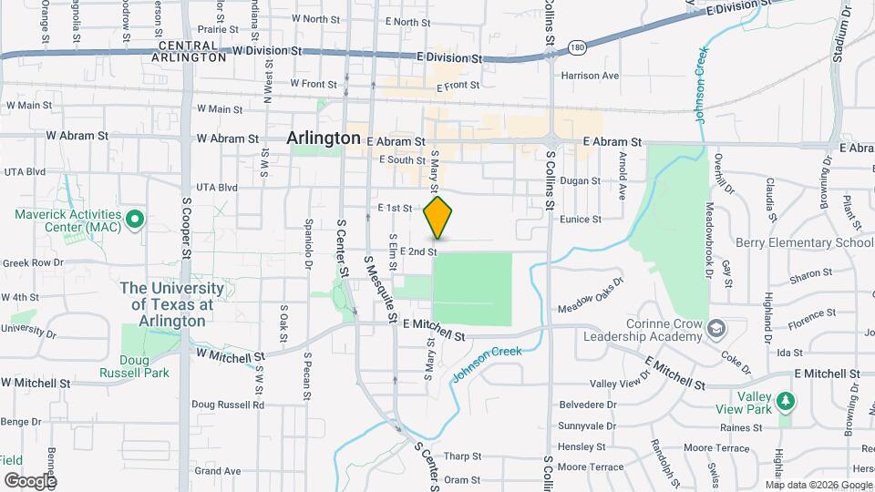 509 S Mary St Map and Location Details