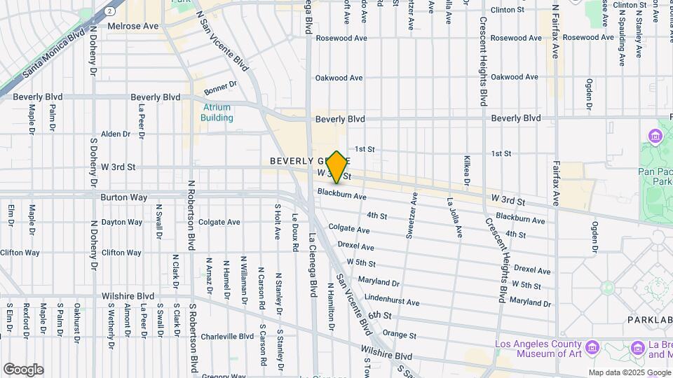 8449 Blackburn Ave Map and Location Details