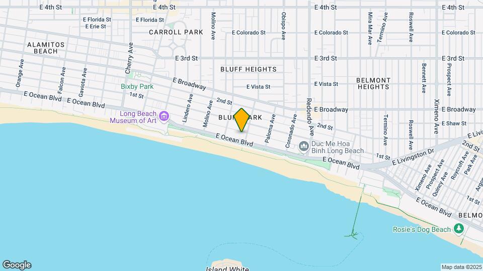 2999 E Ocean Blvd Map and Location Details