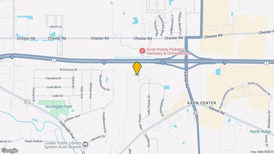 2042 W Reserve Cir Map and Location Details