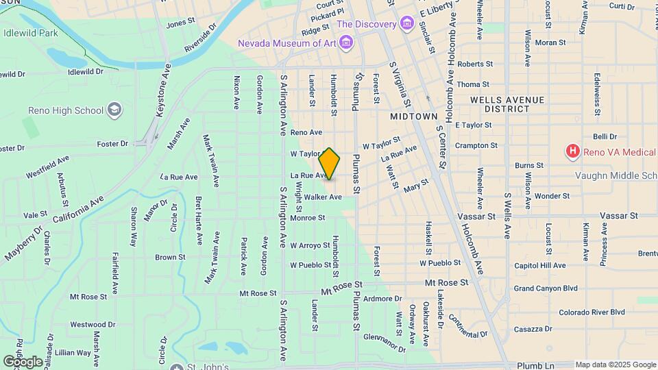 1039 Humboldt St Map and Location Details