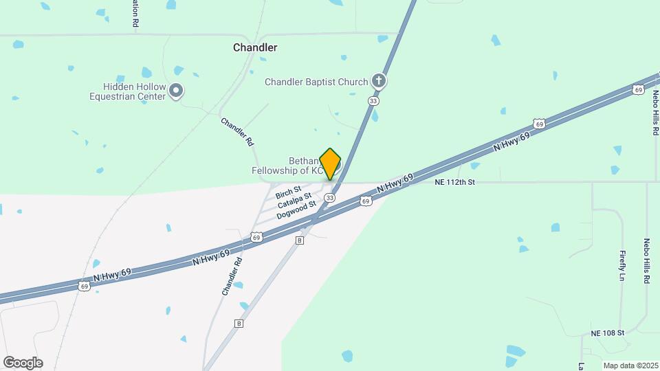 2506 Ash St Map and Location Details