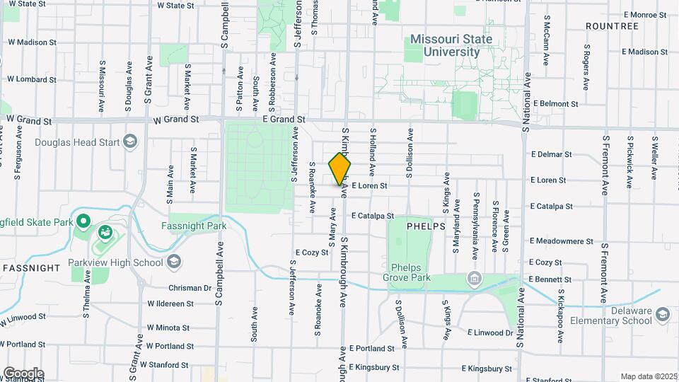 540 E Loren St Mapa y Detalles de la Ubicación
