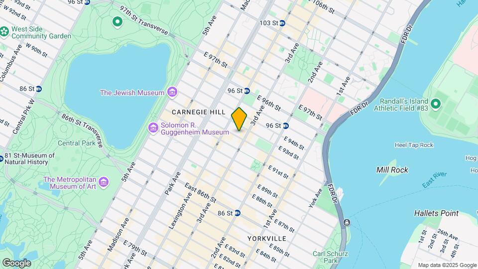 171 East 92nd Street Map and Location Details