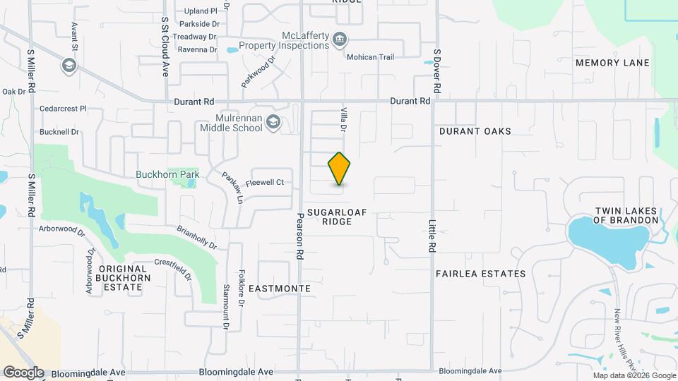 2749 Valencia Grove Dr Map and Location Details