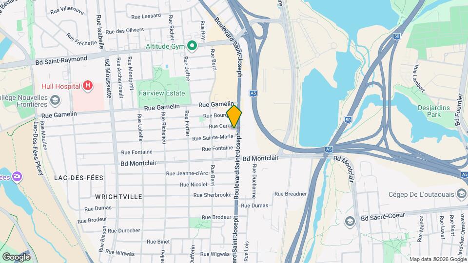 341-347 Saint-Joseph Boul Map and Location Details