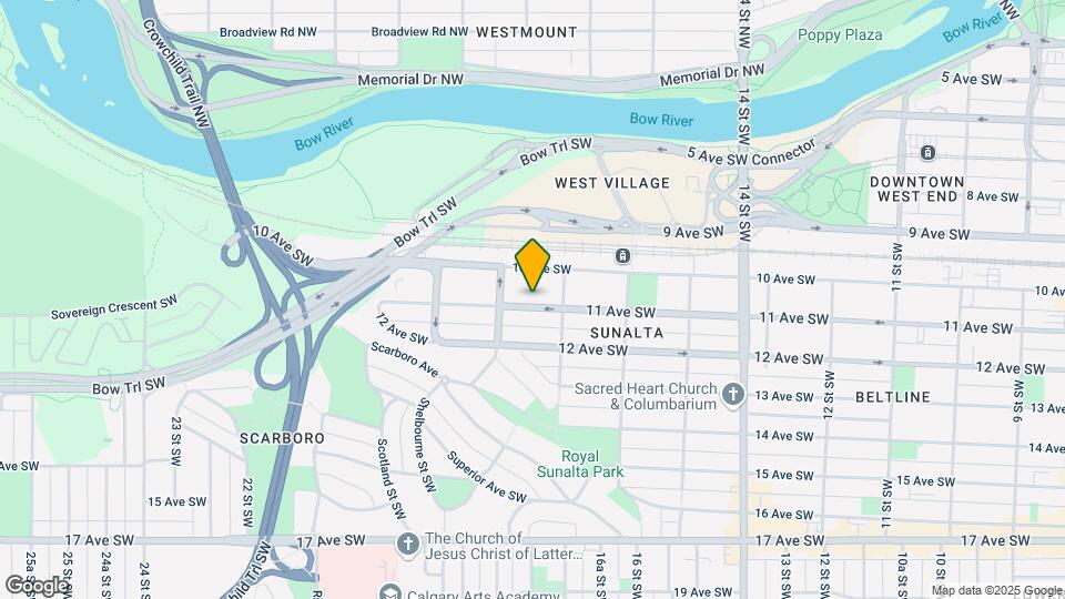 1818 11th Ave SW Map and Location Details
