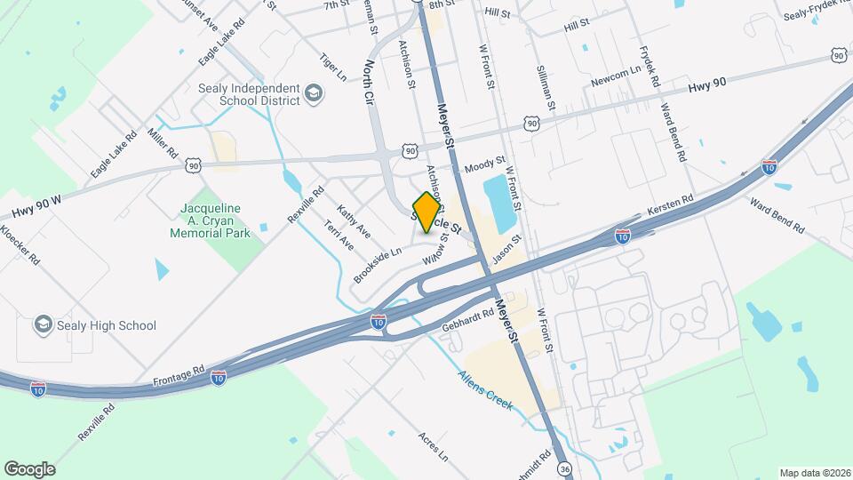 101 Brookside Ln Map and Location Details