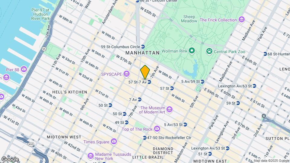The Manhattan Club Mapa y Detalles de la Ubicación