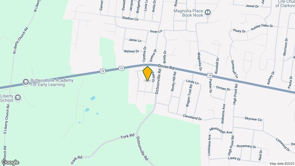 629 Wolfchase Dr Map and Location Details