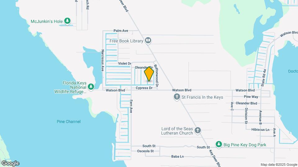 1540 Lantana Ln Mapa y Detalles de la Ubicación