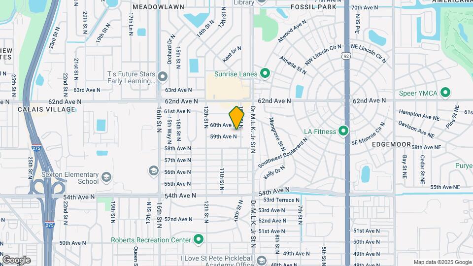 1011 59th Ave N Map and Location Details