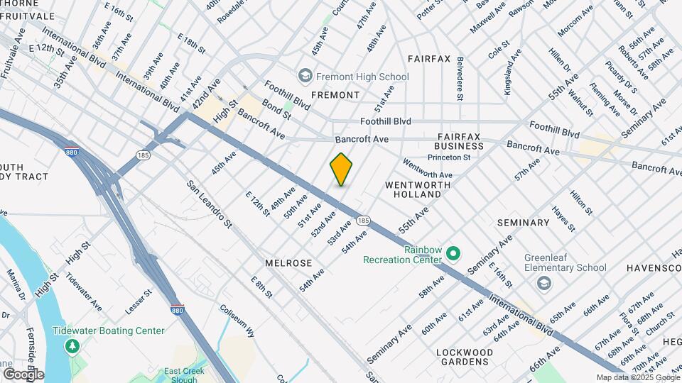 1421 52nd Ave Map and Location Details