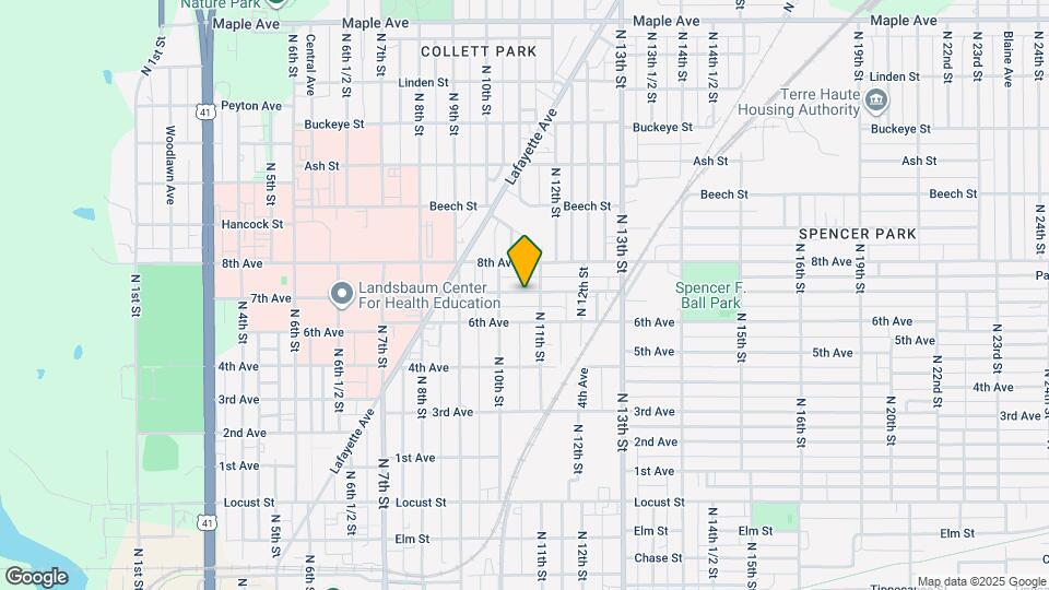 1027 7th Ave Map and Location Details