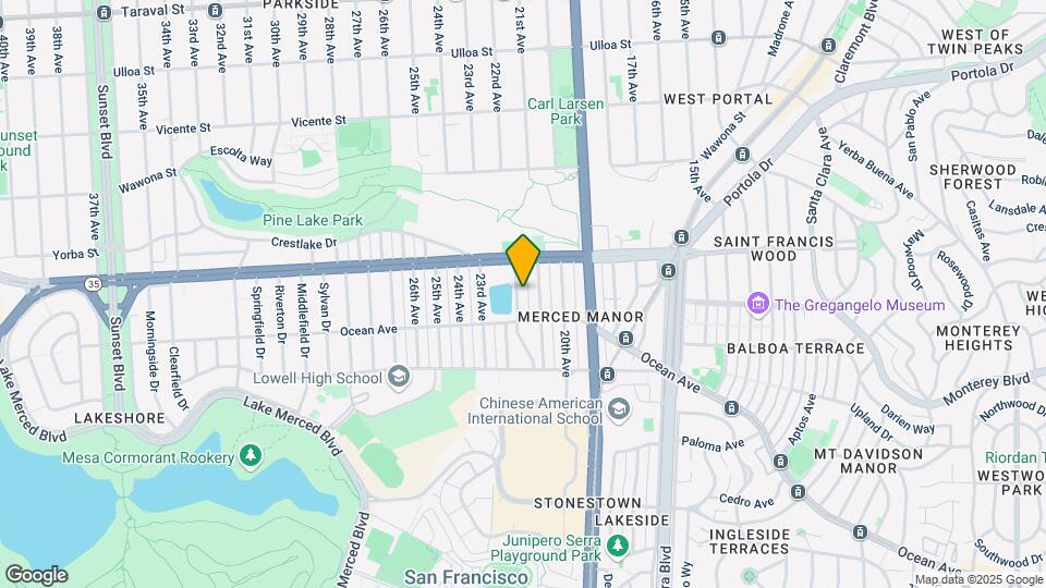 2950 22nd Ave Map and Location Details