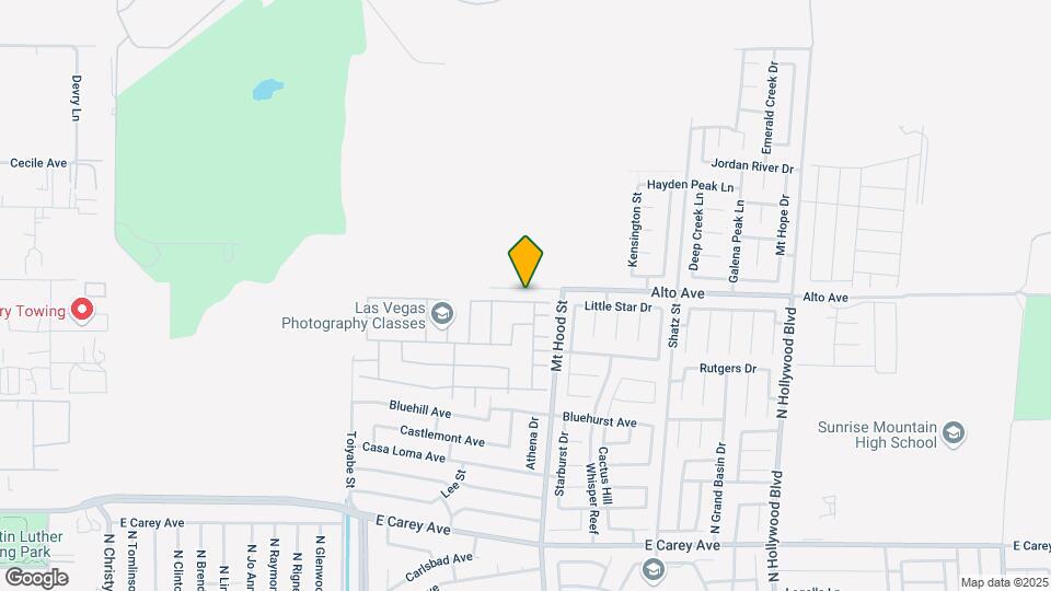 6240 Branded Brook Ave Map and Location Details