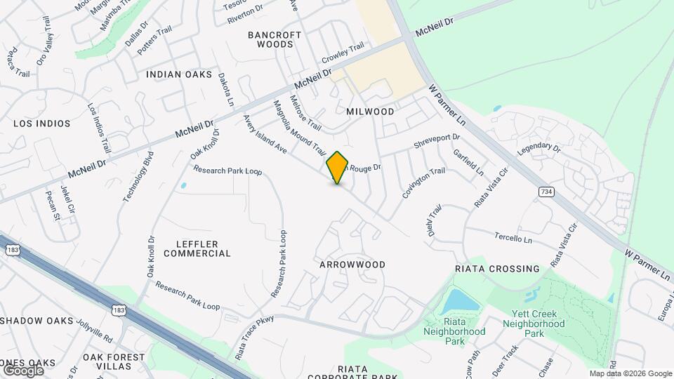 6009 Avery Island Ave Map and Location Details